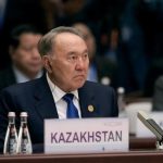 Presiden Kazakhstan Nursultan Nazarbayev.