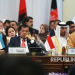 Wakil Presiden Jusuf Kalla menghadiri KTT OKI bertema Sains dan Teknologi di Kazakhstan, Ahad (10/9).