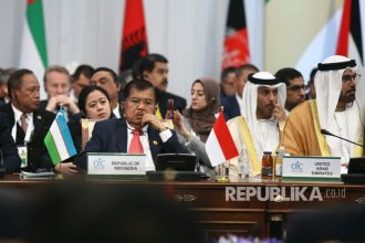 Wakil Presiden Jusuf Kalla menghadiri KTT OKI bertema Sains dan Teknologi di Kazakhstan, Ahad (10/9).