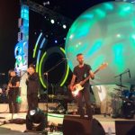 MEW tampil pada Soundrenaline 2017 di Garuda Wisnu Kencana (GWK), Sabtu (9/9) malam.