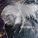 Kerusakan Akibat Badai Florence di Pesisir Timur Amerika