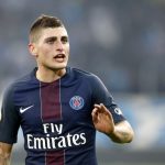Gelandang Paris Saint-Germain Marco Verratti.