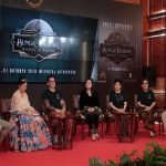 Konferensi Pers Yayasan Perempuan untuk Negeri (PUN) yang akan menggelar drama musikal berjudul Bunga Terakhir Badai dan Kasih.