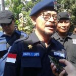 Ketua DPP Partai Nasdem Syahrul Yasin Limpo di Kantor DPP Partai Nasdem, Gondangdia Lama, Jakarta Pusat, Selasa (11/9).