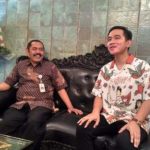 putra sulung Presiden Joko Widodo (Jokowi) menemui FX Hadi Rudyatmo, Rabu (18/9/2019). Triawati